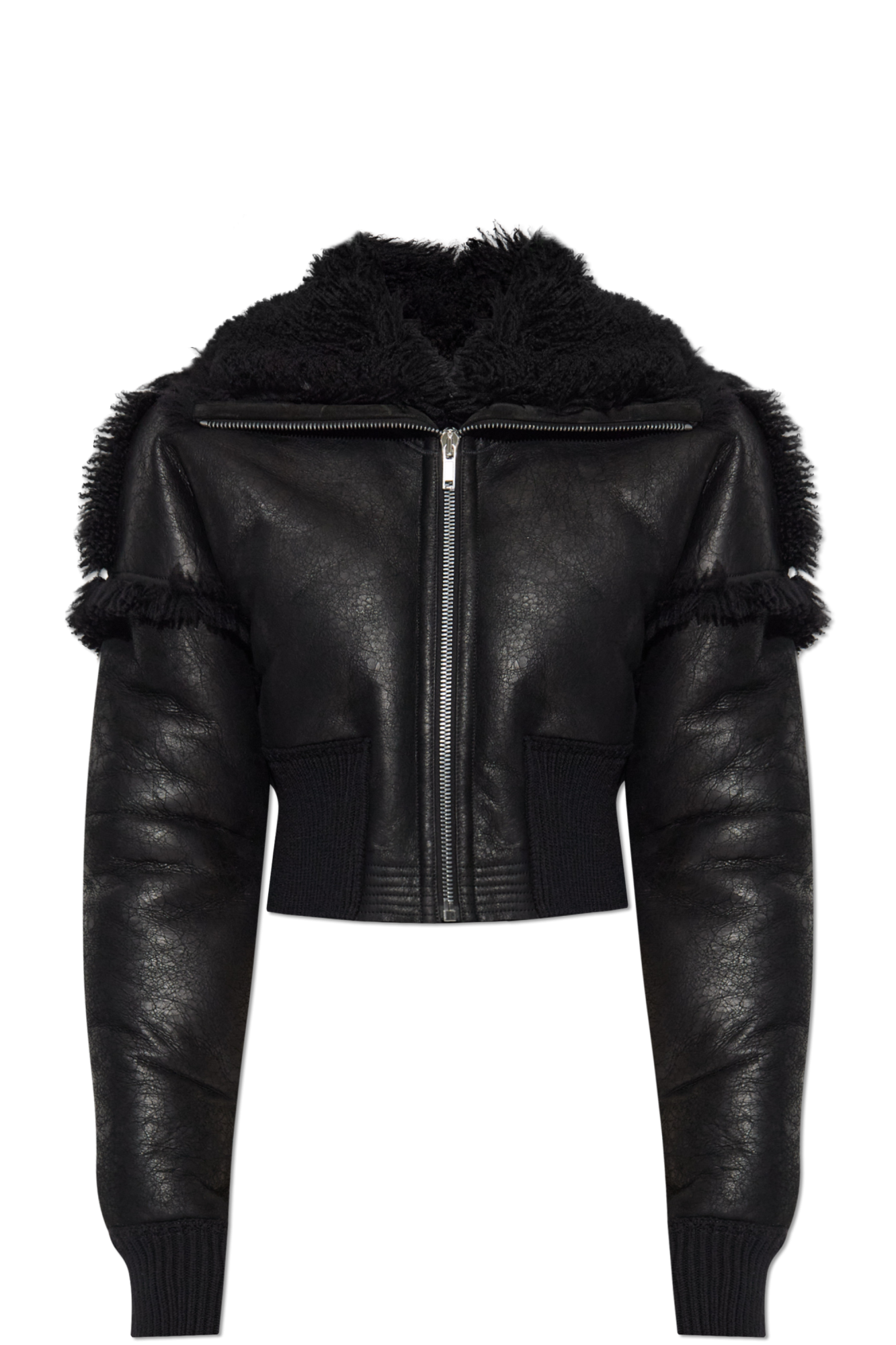 Rick Owens 21SS SHORT ZIPPED CAPE 38